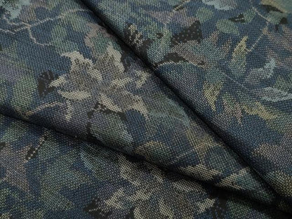 平和屋着物●本場大島紬　9マルキ　花唐草文　正絹　逸品　CABI0501gh