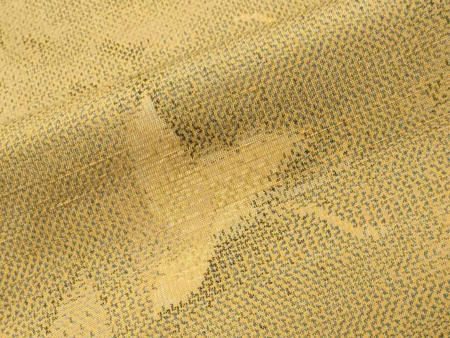 平和屋着物●上質な紬　舞蝶文　胴抜き仕立て　正絹　逸品　CABI0532gh