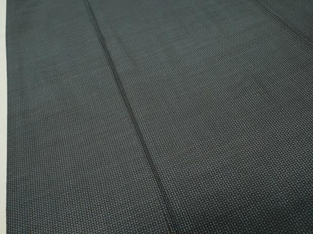 平和屋着物●男性　本場大島紬　アンサンブル　80亀甲　総詰め　平兼秀作　証紙付き　正絹　逸品　CABI0543gh