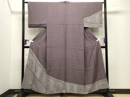 平和屋着物●訪問着　江戸小紋　吉祥柄　正絹　逸品　CABI0571gh