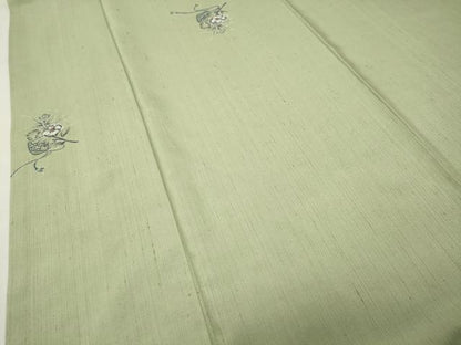 平和屋着物●上質な紬　辻が花　絞り　正絹　逸品　CABI0578gh