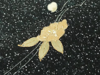 平和屋着物●訪問着　椿花文　金彩　正絹　逸品　CABI0593gh