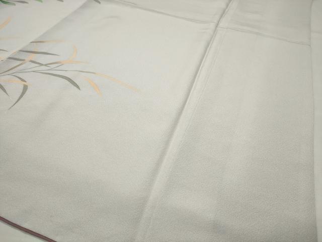 平和屋着物●訪問着　枝花文　暈し染め　金彩　正絹　逸品　CABI0598gh