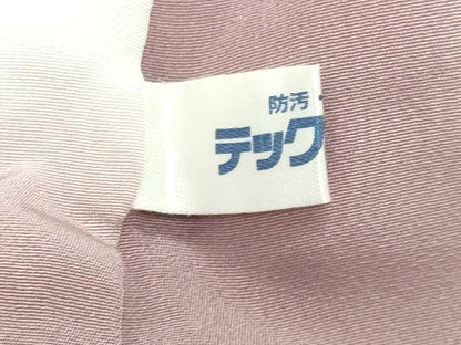 平和屋着物●訪問着　枝花文　暈し染め　金彩　正絹　逸品　CABI0598gh