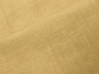 平和屋着物●結城紬　色無地　玉蜀黍色　正絹　逸品　CABI0600gh