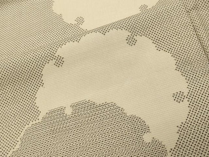 平和屋着物●本場大島紬　白大島　160亀甲　雪輪重ね文　正絹　逸品　CABI0613gh