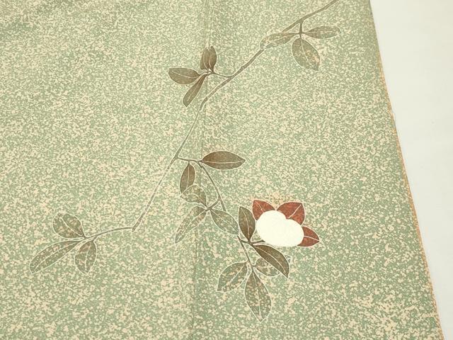 平和屋着物●訪問着　橘花文　暈し染め　金彩　正絹　逸品　CABI0626gh