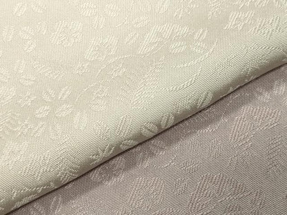 平和屋着物●上質な小紋　草花地紋　暈し染め　ロング丈　正絹　逸品　CABI0658gh