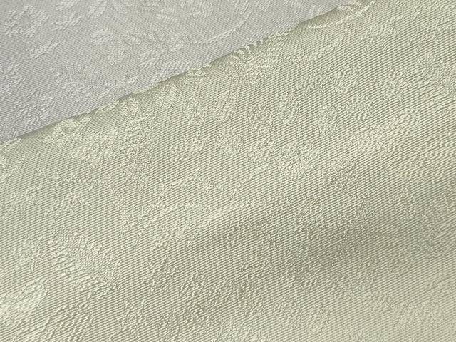 平和屋着物●上質な小紋　草花地紋　暈し染め　ロング丈　正絹　逸品　CABI0658gh