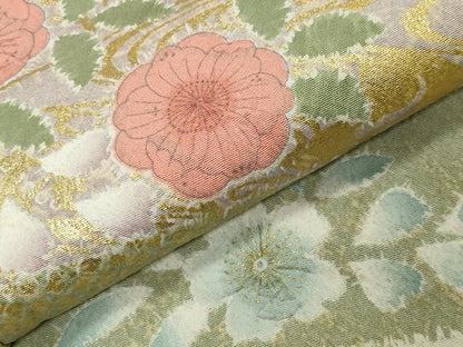 平和屋着物●訪問着　辻が花　絞り　暈し染め　金彩　正絹　逸品　未使用　CABI0662gh