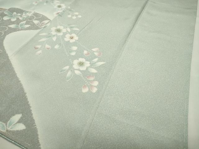 平和屋着物●訪問着　辻が花　絞り　暈し染め　金彩　正絹　逸品　未使用　CABI0662gh