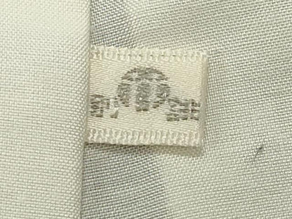 平和屋着物●本場結城紬　重要無形文化財　80亀甲　飛び亀甲柄　吉祥丸文　証紙付き　正絹　逸品　CABI0667gh