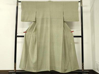 平和屋着物●江戸小紋　寺山存男　角通し　正絹　逸品　CABI0673gh