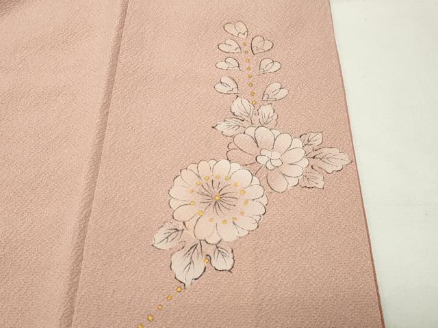 平和屋着物●訪問着　辻が花　絞り　暈し染め　金彩　正絹　逸品　CABI0678gh
