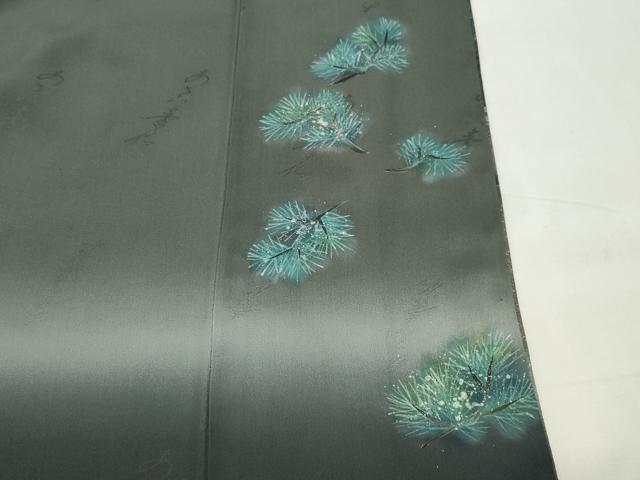 平和屋着物●友禅作家の巨匠　浅井青仁　手描き　訪問着　風景文　暈し染め　正絹　逸品　CABI0679gh