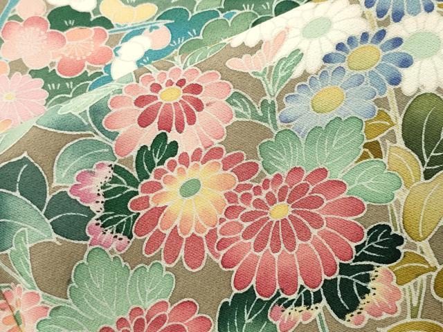 平和屋着物●豪華色留袖　友禅　作家物　風景文　暈し染め　正絹　逸品　CABI0698gh