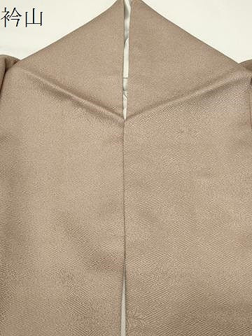 平和屋着物●訪問着　刺繍　葡萄蔦の葉文　暈し染め　金彩　正絹　逸品　CABI0708gh