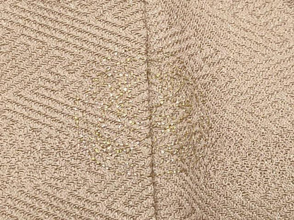 平和屋着物●訪問着　刺繍　葡萄蔦の葉文　暈し染め　金彩　正絹　逸品　CABI0708gh