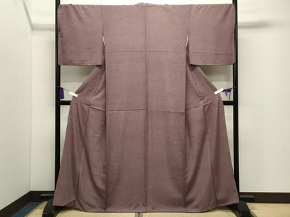 平和屋着物●江戸小紋　寄せ小紋柄　正絹　逸品　CABI0710gh