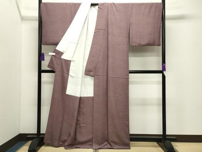 平和屋着物●江戸小紋　寄せ小紋柄　正絹　逸品　CABI0710gh