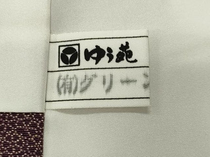 平和屋着物●江戸小紋　寄せ小紋柄　正絹　逸品　CABI0710gh