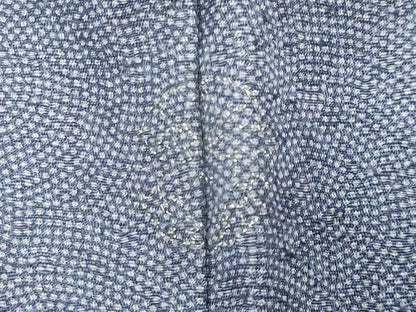 平和屋着物●江戸小紋　鮫小紋柄　反端付き　正絹　逸品　CABI0726gh