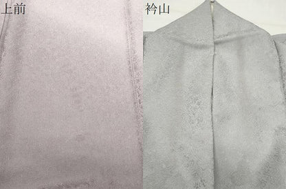 平和屋着物●訪問着　花唐草地紋　暈し染め　正絹　逸品　CABI0735gh