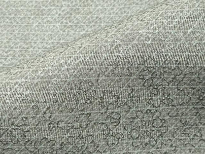 平和屋着物●江戸小紋　作家物　花唐草文　正絹　逸品　未使用　CABI0748gh