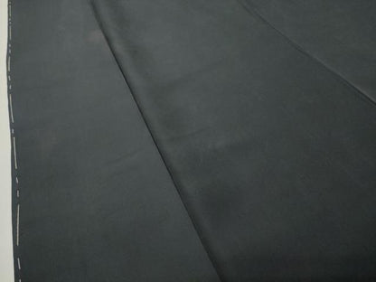 平和屋着物●紋付　漆黒色　正絹　逸品　CABI0753gh
