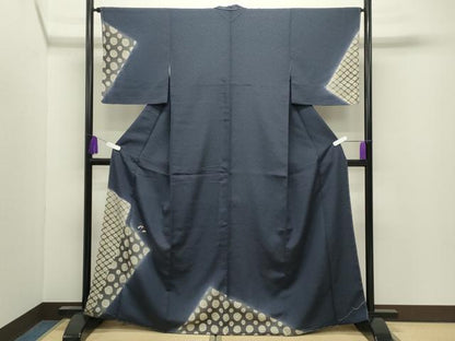 平和屋着物●訪問着　刺繍　万寿菊花文　暈し染め　金銀糸　正絹　逸品　未使用　CABI0755gh
