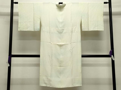 平和屋着物●長襦袢　無双仕立て　舞花文　暈し染め　正絹　逸品　CABI0766gh