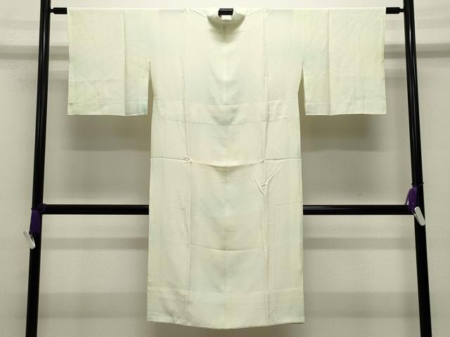 平和屋着物●長襦袢　無双仕立て　舞花文　暈し染め　正絹　逸品　CABI0766gh