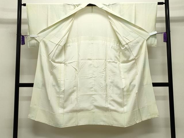 平和屋着物●長襦袢　無双仕立て　舞花文　暈し染め　正絹　逸品　CABI0766gh