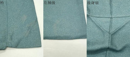 平和屋着物●訪問着　色紙花文　暈し染め　金銀彩　正絹　逸品　未使用　CABI0779gh