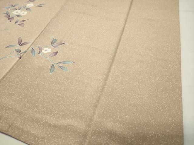 平和屋着物●訪問着　友禅　枝花文　暈し染め　正絹　逸品　CABI0797gh