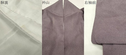 平和屋着物●江戸小紋　訪問着　鮫小紋柄　青海波文　正絹　逸品　CABI0806gh