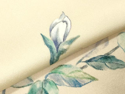 平和屋着物●訪問着　手描き　薔薇　正絹　逸品　CABI0830gh