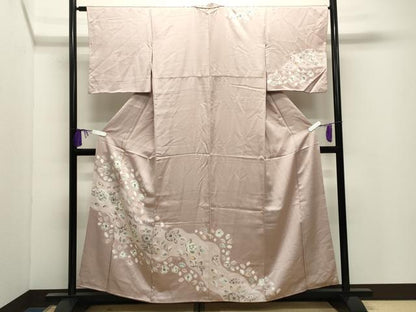 平和屋着物●訪問着　辻が花　絞り　正絹　逸品　CABI0831gh