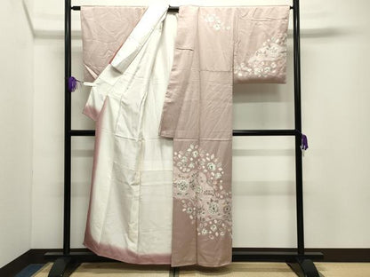 平和屋着物●訪問着　辻が花　絞り　正絹　逸品　CABI0831gh