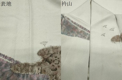 平和屋着物●十日町　名門　滝泰謹製　訪問着　辻が花　正絹　逸品　CABI0846gh
