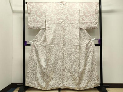 平和屋着物●訪問着　枝花文　正絹　逸品　CABI0855gh