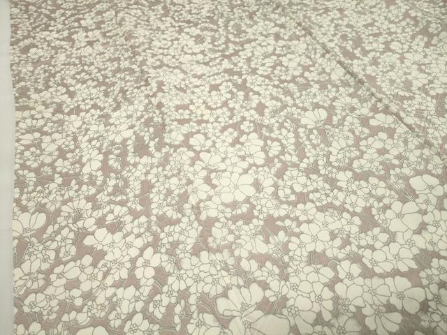 平和屋着物●訪問着　枝花文　正絹　逸品　CABI0855gh
