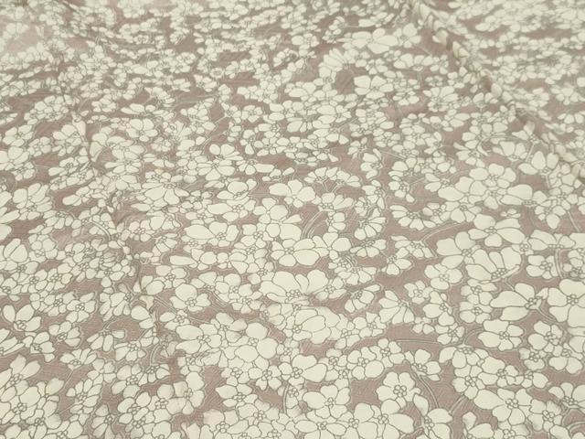 平和屋着物●訪問着　枝花文　正絹　逸品　CABI0855gh
