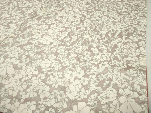 平和屋着物●訪問着　枝花文　正絹　逸品　CABI0855gh
