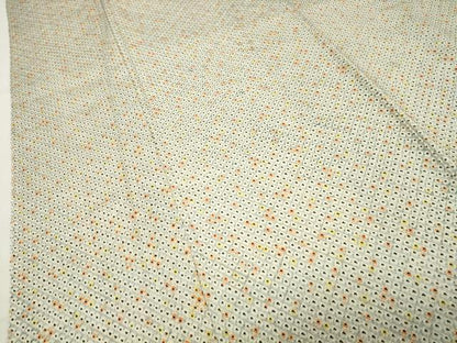 平和屋着物●大変加工の良い総絞り小紋　正絹　逸品　CABI0856gh