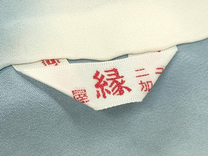 平和屋着物●大変加工の良い総絞り小紋　正絹　逸品　CABI0856gh