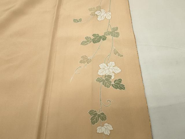 平和屋着物●訪問着　駒刺繍　地紙重ね花文　暈し染め　金銀彩　正絹　逸品　CABI0862gh