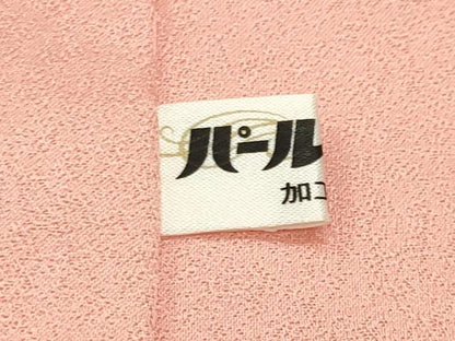 平和屋着物●訪問着　御所車鴛鴦花文　金彩　正絹　逸品　CABI0863gh