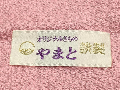 平和屋着物●豪華色留袖　色無地　草木地紋　虹色　やまと誂製　正絹　逸品　CABI0874gh