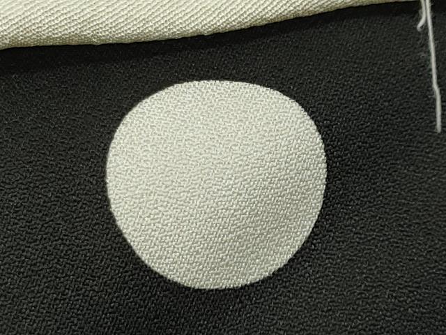 平和屋着物●豪華黒留袖　ろうけつ染　幾何学文様　仮絵羽　正絹　逸品　未使用　CABI0888gh